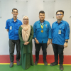 Pingat Emas Pertandingan iDEA'23 bagi projek Ceiling Fix Holder V.2